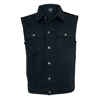 Urban Classics Denim Vest Vest black