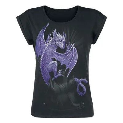 Spiral Pocket Dragon T-Shirt black