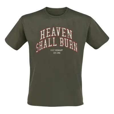 Heaven Shall Burn Never Surrender T-Shirt green