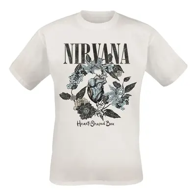 Nirvana Heart Shape Box T-Shirt white