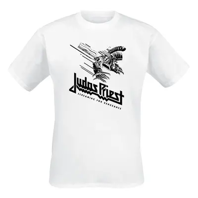 Judas Priest Screaming For Vengeance T-Shirt white