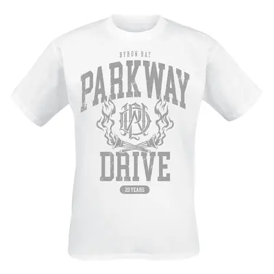 Parkway Drive 20 Years Crest T-Shirt white