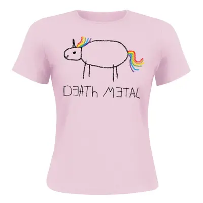 Death Metal T-Shirt light pink