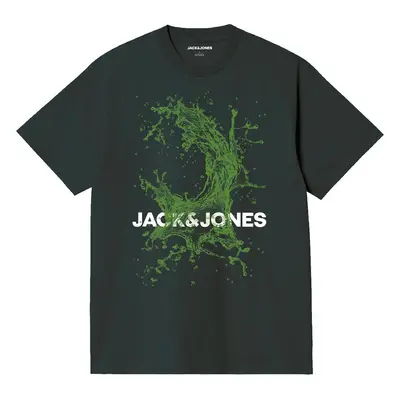 Jack & Jones junior Jcosplash Ocean T-Shirt S/S Crew Neck T-Shirt black