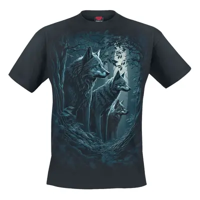 Spiral Forest Guardians T-Shirt black