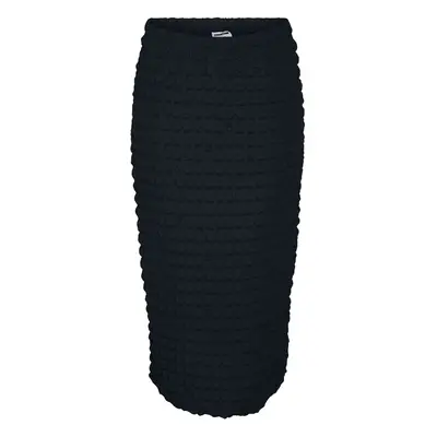 Noisy May Nmzahara HW Midi skirt WVN Medium-length skirt black