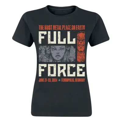 Full Force 2024 The Most Metal Place On Earth T-Shirt black