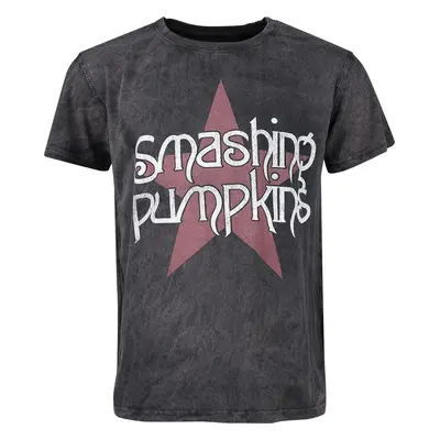 Smashing Pumpkins Star Logo T-Shirt grey