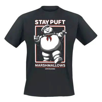 Ghostbusters Stay Puft Marshmallows T-Shirt black