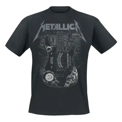 Metallica Hammett Ouija Guitar T-Shirt black