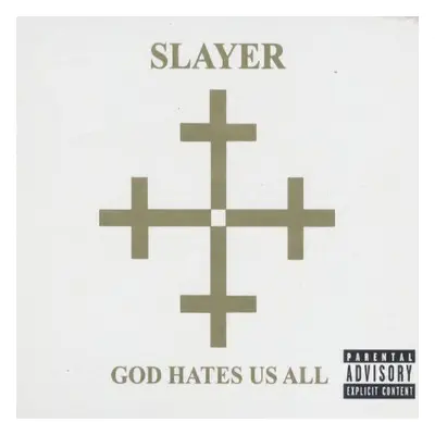 Slayer God Hates Us All CD multicolor