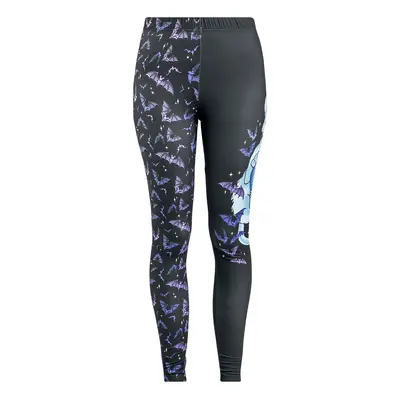 Full Volume by EMP Leggings With Cat And Bat Print Leggings black