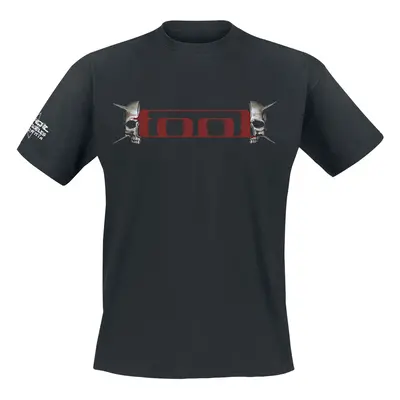 Tool Skull Spikes T-Shirt black