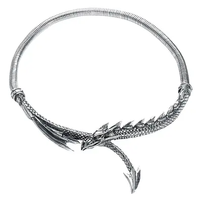 Alchemy Gothic Dragons Lure Necklace Necklace silver coloured