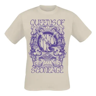 Queens Of The Stone Age Sacrilege T-Shirt sand