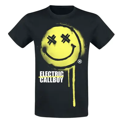 Electric Callboy Spray Smile T-Shirt black