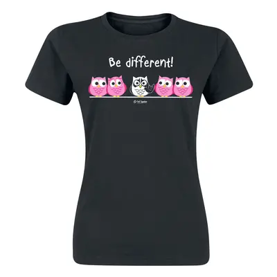 Be Different! Be Different! - Metal T-Shirt black