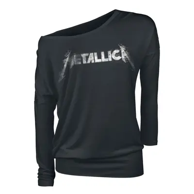 Metallica Spiked Logo Long-sleeve Shirt black