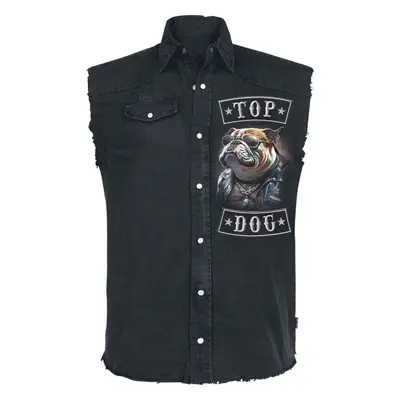 Spiral Top Dog Vest black