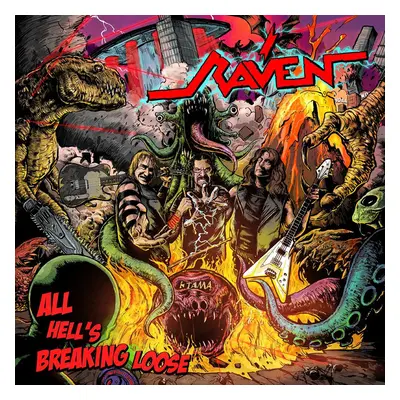 Raven All hell's breaking loose CD multicolor