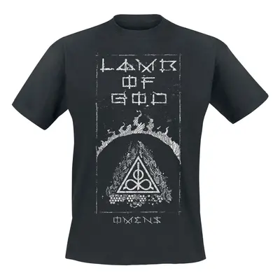 Lamb Of God Omens Frame T-Shirt black