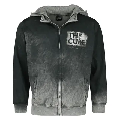 The Cure Boys Don't Cry Hooded zip grey