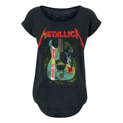 Metallica Bride Of Frankenstein Guitar T-Shirt black