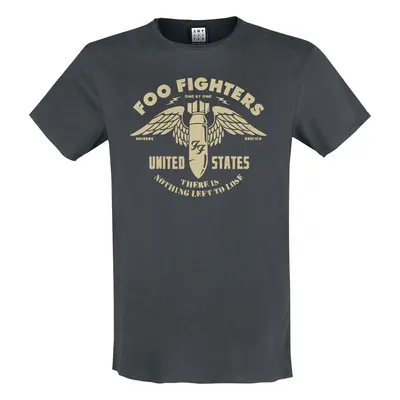 Foo Fighters Amplified Collection - One By One T-Shirt charcoal