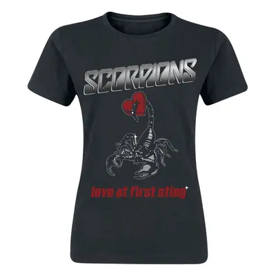 Scorpions Pierced Heart T-Shirt black