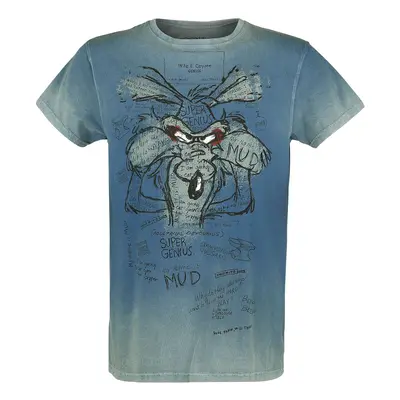 Looney Tunes Wile E. Coyote - Inner Thoughts T-Shirt turquoise