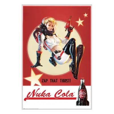 Fallout Nuka Cola Poster multicolour