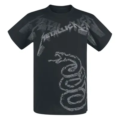 Metallica Black Album Faded T-Shirt black