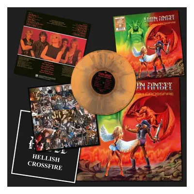 Iron Angel Hellish crossfire LP multicolor