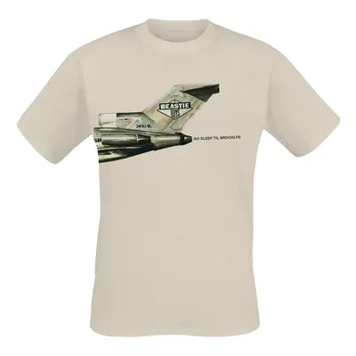 Beastie Boys No Sleep Til Brooklyn Plane T-Shirt sand