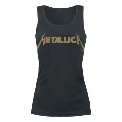 Metallica Hetfield Iron Cross Guitar Top black