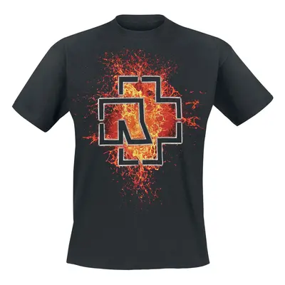 Rammstein Lava Logo T-Shirt black