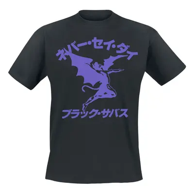 Black Sabbath Demon Japan T-Shirt black