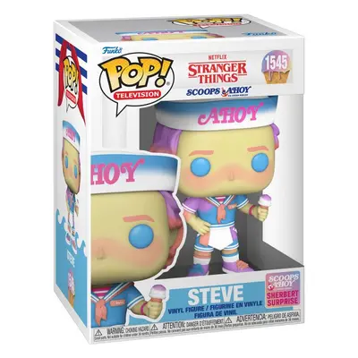 Stranger Things Steve (Scoops Ahoy) Vinyl Figurine 1545 Funko Pop! multicolour