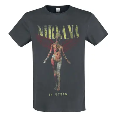 Nirvana Amplified Collection - In Utero T-Shirt charcoal