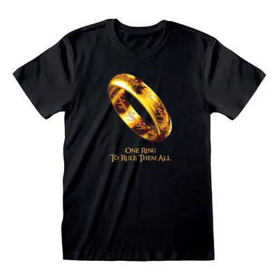 The Lord Of The Rings One Ring To Rule Them All T-Shirt black