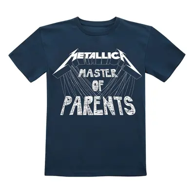 Metallica Kids - Master Of Parents T-Shirt navy