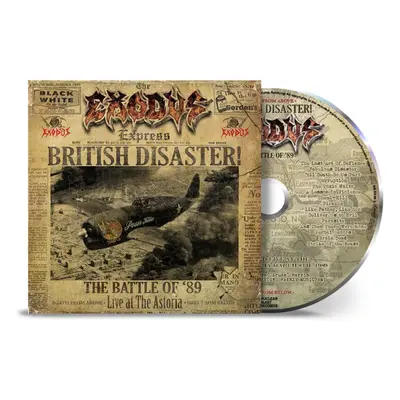 Exodus British disaster: The battle of '89 (Live at the Astoria) CD multicolor