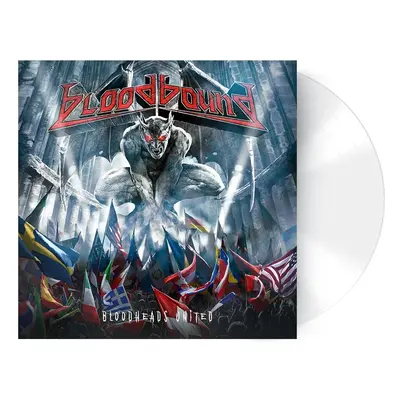 Bloodbound Bloodheads united SINGLE white