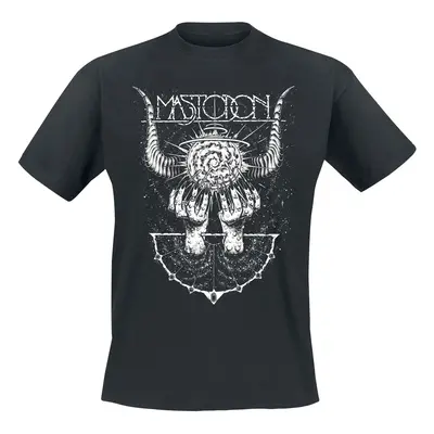 Mastodon Horned Cosmos T-Shirt black