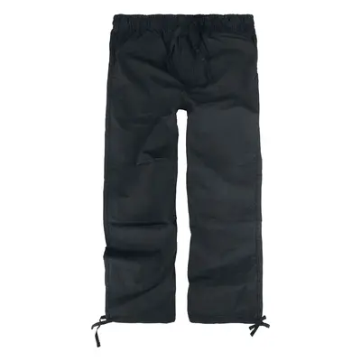 Urban Classics Wide Poplin Trousers Cloth Trousers black