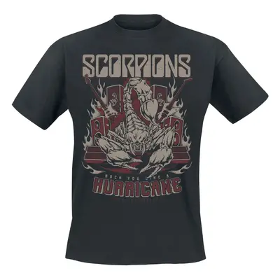 Scorpions Hurricane 40th Anniversary T-Shirt black