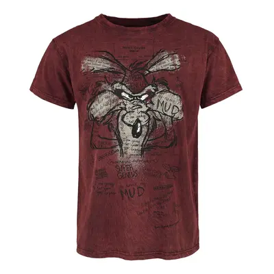 Looney Tunes Coyote - Genius T-Shirt red