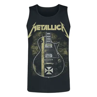 Metallica Hetfield Iron Cross Guitar Tanktop black