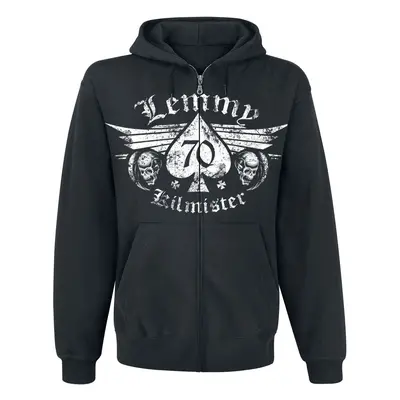 Motörhead Lemmy - Forever Hooded zip black