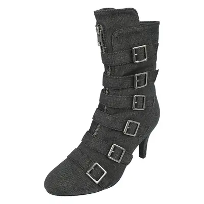 Rock Rebel by EMP Denim Boots Boots black